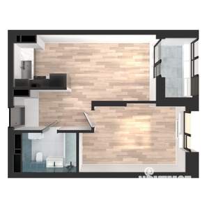 1-к квартира, вторичка, 40м2, 8/23 этаж