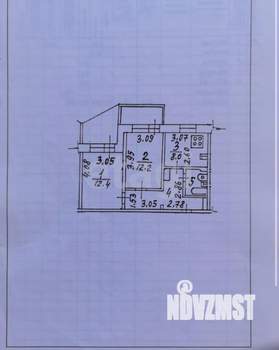 2-к квартира, вторичка, 53м2, 7/10 этаж