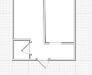 1-к квартира, вторичка, 43м2, 5/5 этаж