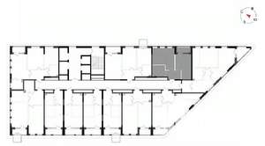 2-к квартира, вторичка, 44м2, 7/23 этаж