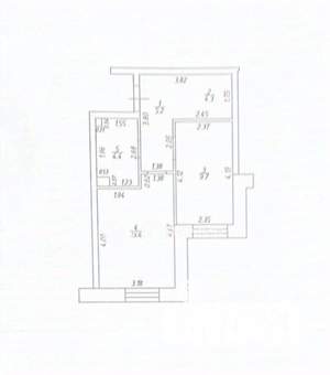 2-к квартира, вторичка, 37м2, 3/8 этаж