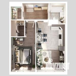 1-к квартира, вторичка, 55м2, 5/5 этаж