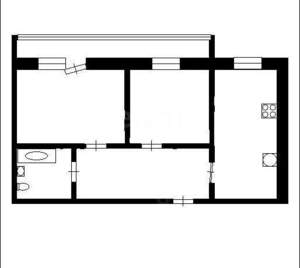 2-к квартира, вторичка, 62м2, 8/15 этаж