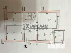 3-к квартира, вторичка, 84м2, 5/5 этаж