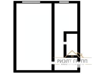 1-к квартира, вторичка, 34м2, 2/5 этаж