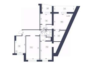 4-к квартира, вторичка, 89м2, 7/8 этаж
