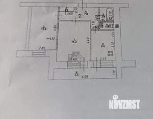 2-к квартира, вторичка, 54м2, 6/9 этаж