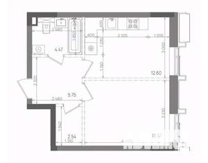 1-к квартира, вторичка, 39м2, 14/22 этаж