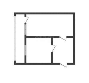 1-к квартира, вторичка, 41м2, 2/9 этаж