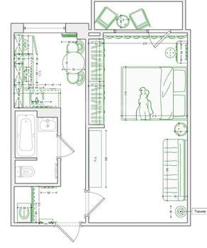 1-к квартира, вторичка, 32м2, 8/9 этаж