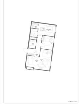 3-к квартира, вторичка, 74м2, 4/4 этаж