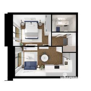 1-к квартира, вторичка, 38м2, 9/10 этаж