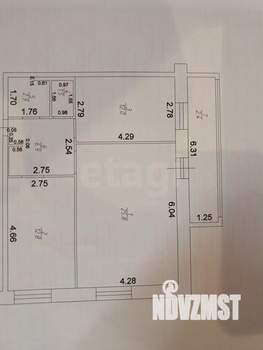 2-к квартира, вторичка, 62м2, 9/15 этаж