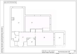 2-к квартира, вторичка, 55м2, 17/25 этаж