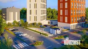 2-к квартира, строящийся дом, 59м2, 3/17 этаж