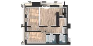 2-к квартира, вторичка, 72м2, 12/25 этаж