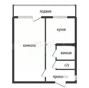 1-к квартира, вторичка, 37м2, 4/10 этаж