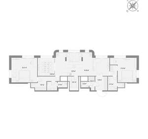 3-к квартира, вторичка, 133м2, 21/22 этаж