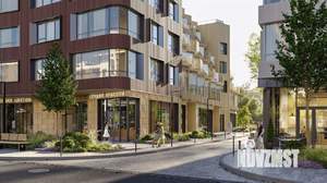 1-к квартира, строящийся дом, 45м2, 3/5 этаж