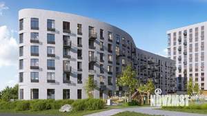 2-к квартира, строящийся дом, 65м2, 1/14 этаж