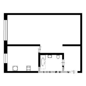 1-к квартира, вторичка, 35м2, 7/9 этаж