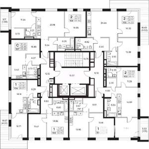 Студия квартира, вторичка, 29м2, 3/8 этаж