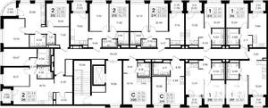 2-к квартира, вторичка, 53м2, 6/8 этаж