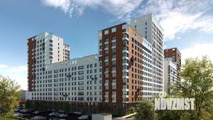 1-к квартира, строящийся дом, 39м2, 4/12 этаж