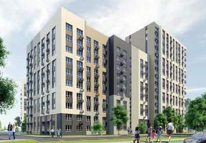 Студия квартира, строящийся дом, 24м2, 10/15 этаж