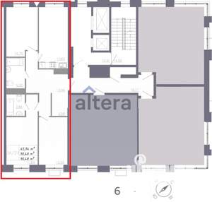 3-к квартира, вторичка, 91м2, 5/20 этаж
