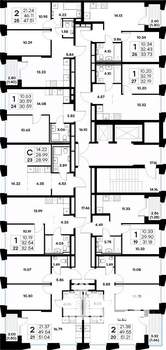 2-к квартира, вторичка, 48м2, 4/20 этаж