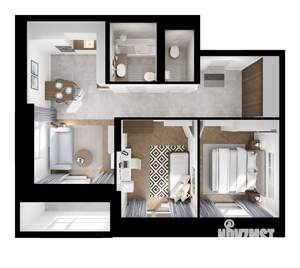 2-к квартира, вторичка, 58м2, 2/11 этаж