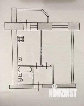 1-к квартира, вторичка, 37м2, 3/10 этаж