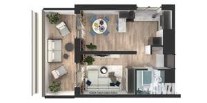 1-к квартира, вторичка, 41м2, 4/25 этаж