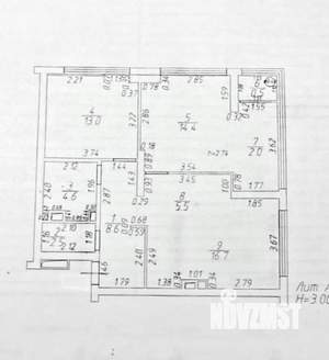 3-к квартира, вторичка, 72м2, 21/25 этаж