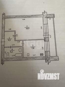 1-к квартира, вторичка, 35м2, 5/10 этаж