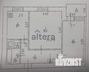2-к квартира, вторичка, 50м2, 8/9 этаж