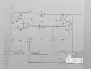 2-к квартира, вторичка, 61м2, 2/19 этаж