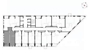 2-к квартира, вторичка, 57м2, 4/23 этаж