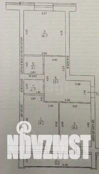 2-к квартира, вторичка, 61м2, 9/10 этаж