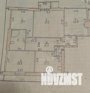 4-к квартира, вторичка, 153м2, 5/7 этаж