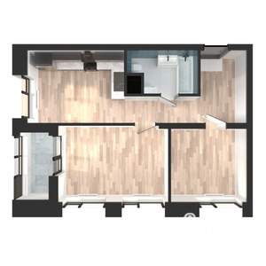 2-к квартира, вторичка, 51м2, 9/23 этаж