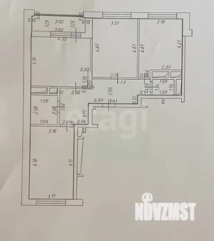 3-к квартира, вторичка, 88м2, 5/5 этаж