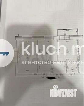 2-к квартира, вторичка, 63м2, 10/10 этаж