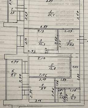 3-к квартира, вторичка, 78м2, 6/11 этаж
