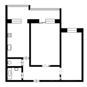 2-к квартира, вторичка, 48м2, 2/9 этаж