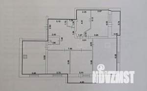 4-к квартира, вторичка, 128м2, 8/9 этаж