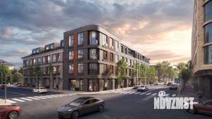 2-к квартира, строящийся дом, 77м2, 2/4 этаж