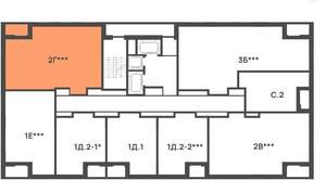 2-к квартира, вторичка, 84м2, 24/24 этаж