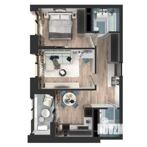 2-к квартира, вторичка, 52м2, 13/23 этаж